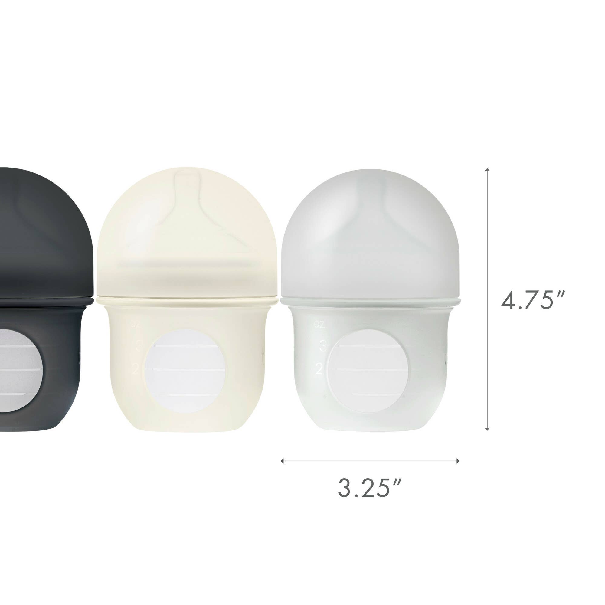 TOMY - Wholesale Baby Bottle - TOMY Boon Nursh Bottle - 3 Bottles - Gray Multicolor9