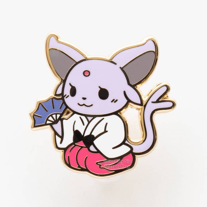 Geoffrey Siu Art LLC - Wholesale Lapel Pin/Button - Teaveelution Pokema'am Hard Enamel Pins4