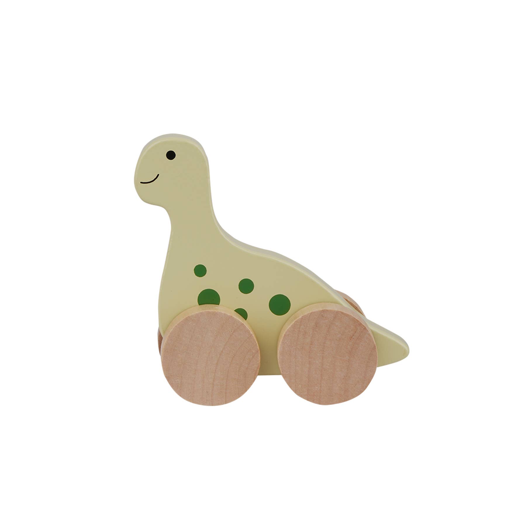 Barbo Toys - Wholesale Wood Toy - Kids - Wooden Animal on Wheels - Dino