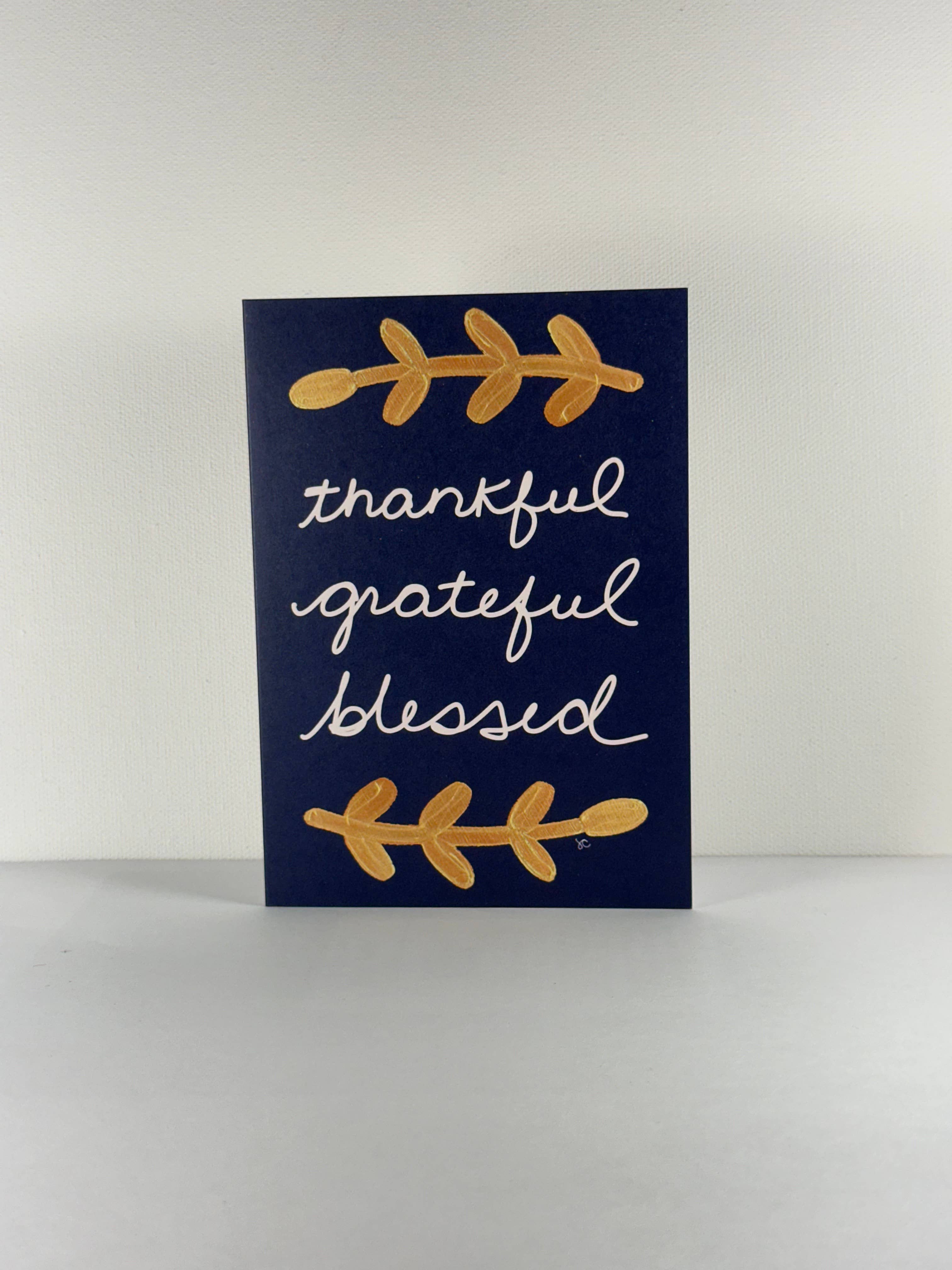 Citrus Daisy - Wholesale Thanksgiving Card - Thankful Grateful Blessed Card4