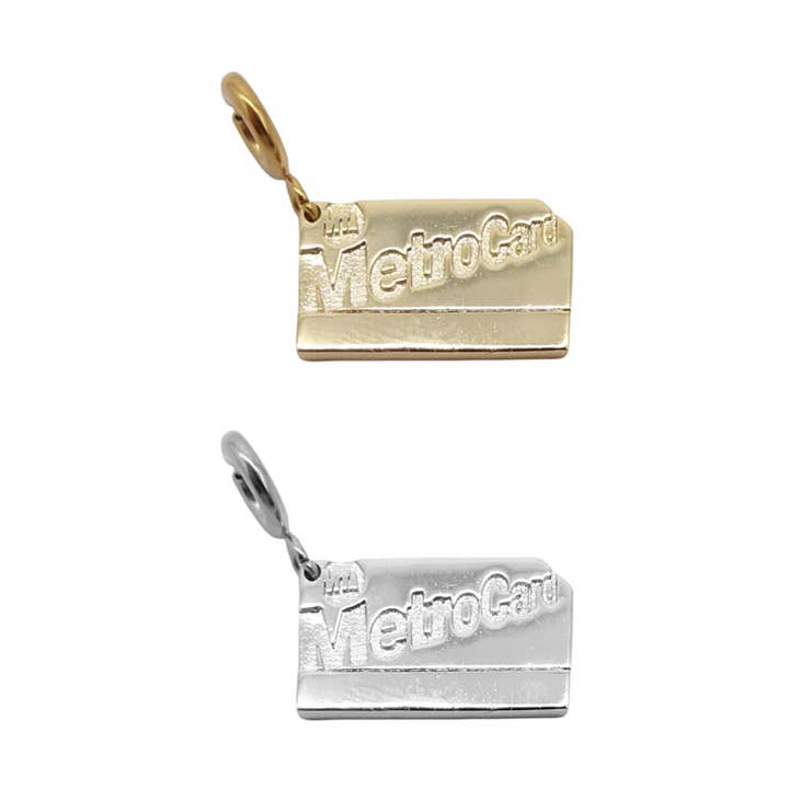 NYC Metro Card Charm for wholesale by KIKICHIC