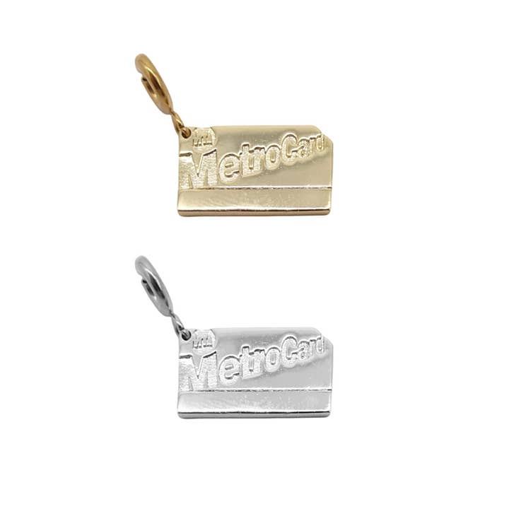 KIKICHIC – wholesale Individual charm/pendant – NYC MetroCard Charm