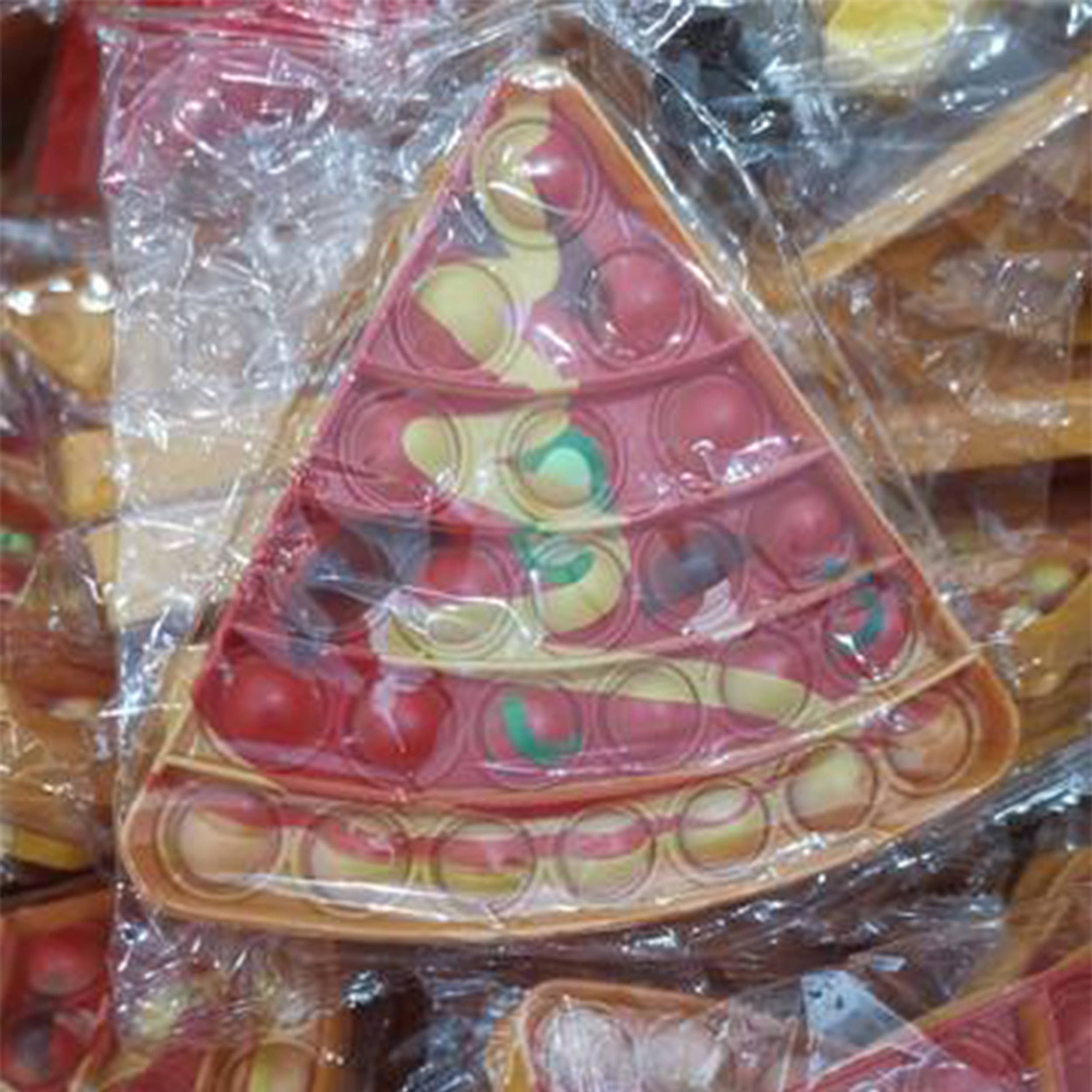 JSBlueRidge Toys - Wholesale Fidget Toy - Kids - Pizza Pop It Stress Relief Fidget Kids Toy5