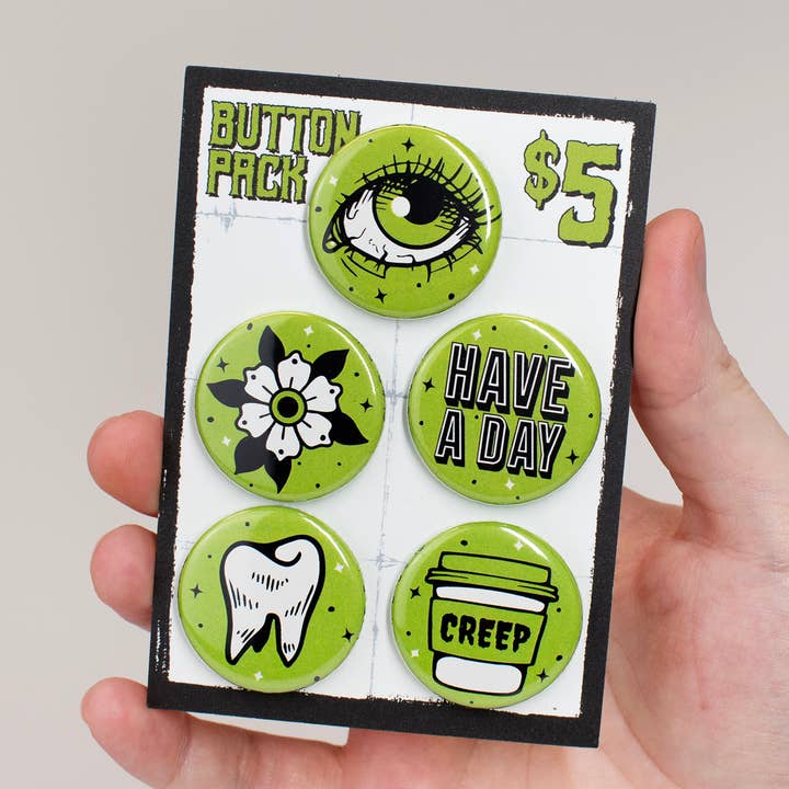 Pacchetto Pulsanti Riempitivi per la vendita all'ingrosso da parte di Lofty Dog Designs