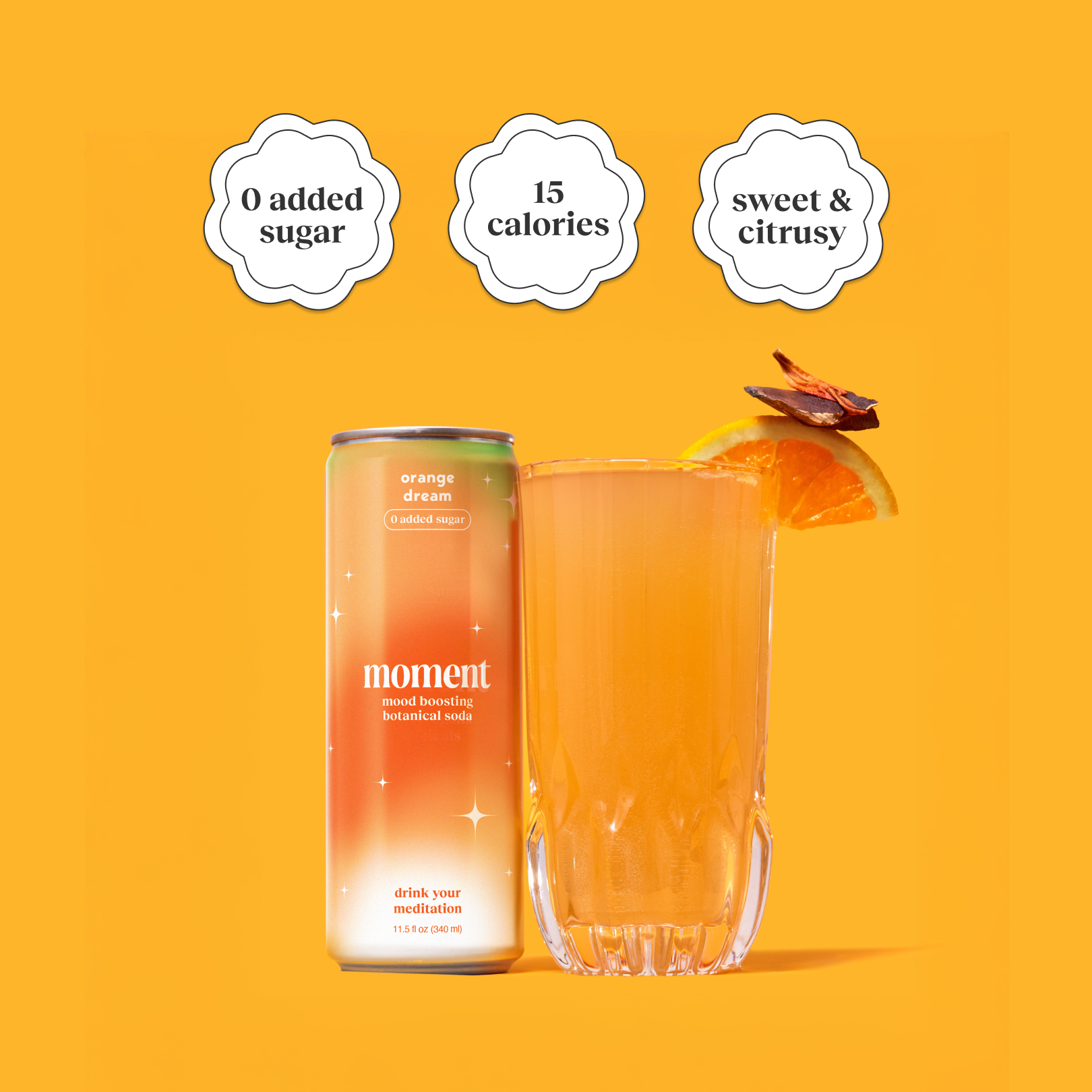 Moment - Vente Sodas/boissons gazeuses - rêve orange1