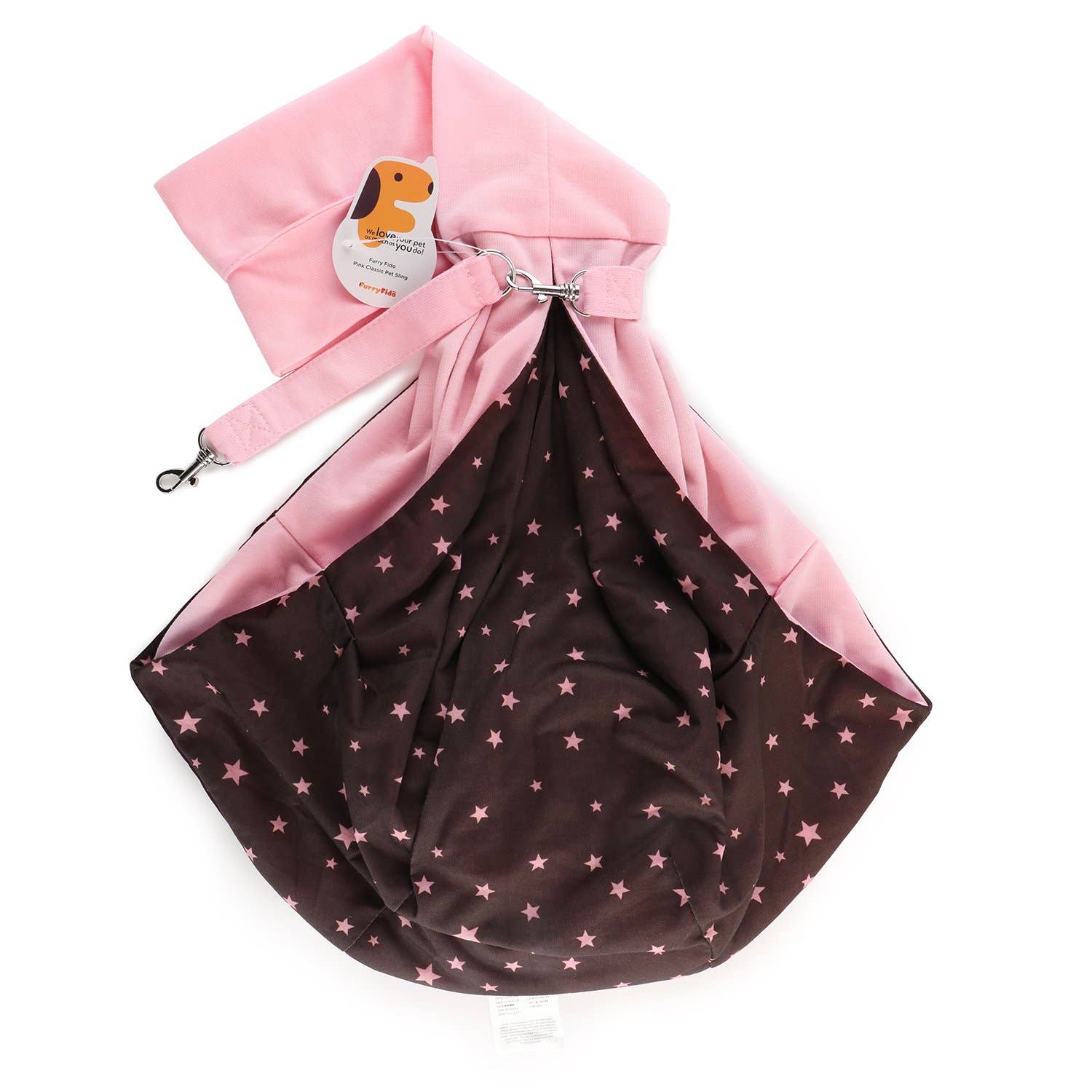 Furry Fido Pet Supplies – Engroshandel Kæledyrstransporttaske – Kat/hund – Furry Fido klassisk vendbar bæresele til kæledyr – lyserød6