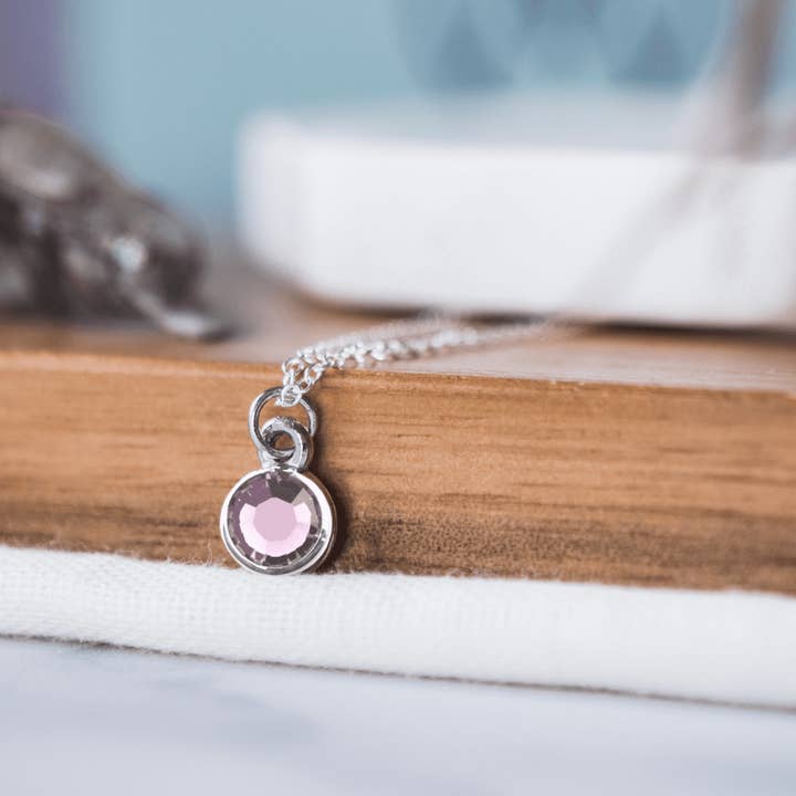 Collana con pietra portafortuna di giugno per la vendita all'ingrosso da parte di About.me Jewellery