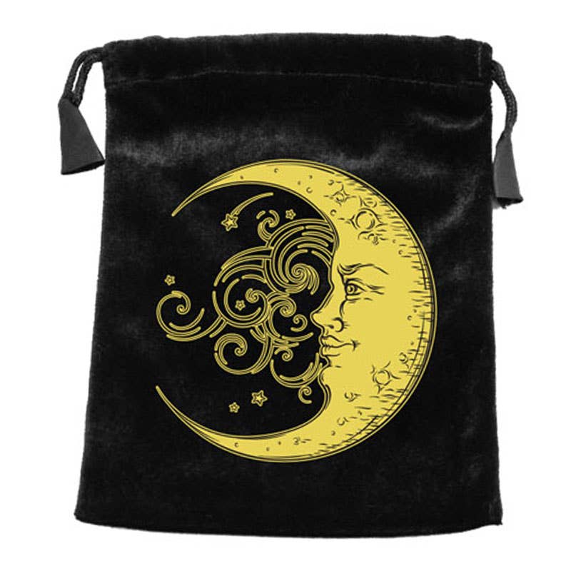 Benjamin International - Wholesale Drawstring Bag - Women's - Moon Velvet Bag0