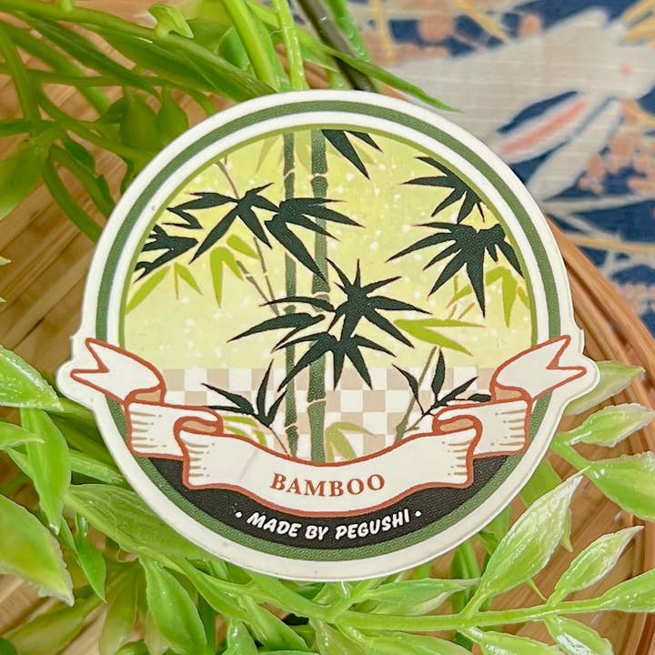 Pegushi – wholesale Klistermärke – Bambu Dekal0