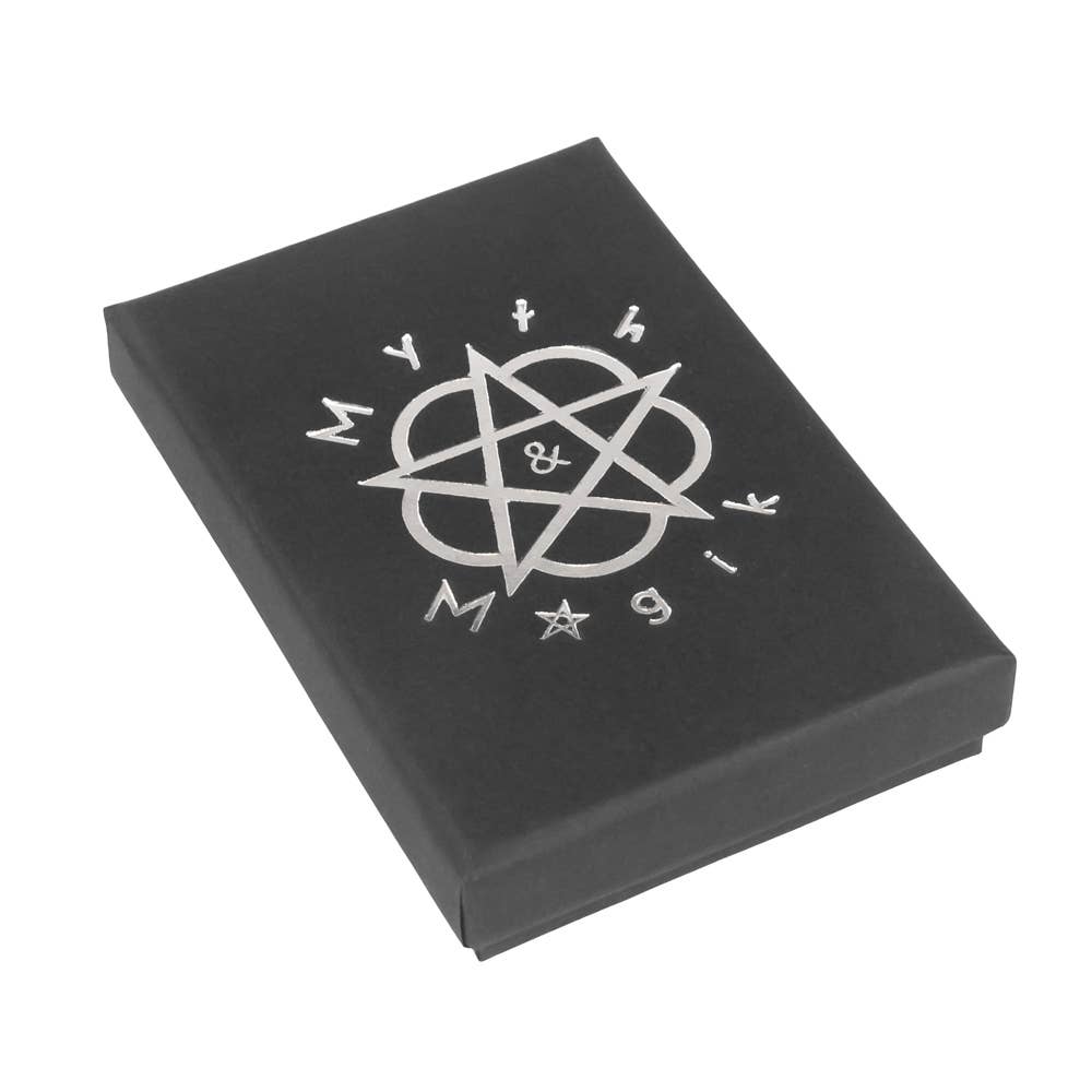 Myth & Magik - Silver Jewellery Cavern Wholesale - Wholesale Pendant/Charm Necklace - Triple Triquetra Pewter Pendant Necklace -(USA-DDP)1