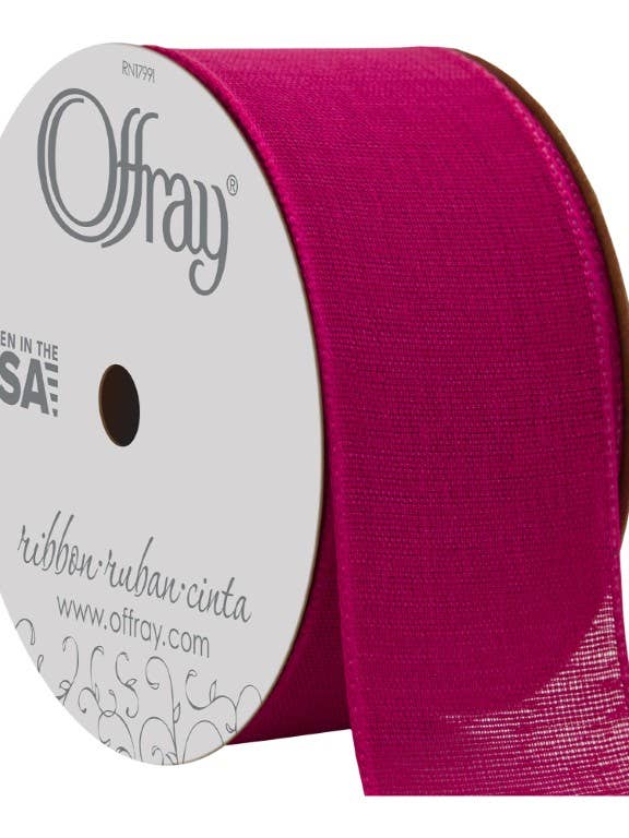 Teagan Azalea 1-1/2" x 25 Yards for wholesale by Berwick Offray Ribbon