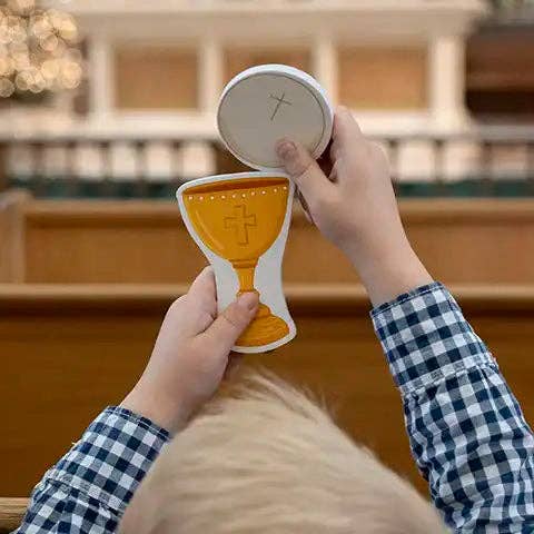 Quiet Mass Set - interaktivt religiøst legetøj til børn for engroshandel hos Saintly Heart LLC