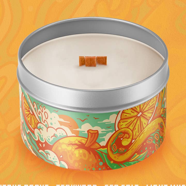 SEASIDE CITRUS - CANDLE for wholesale by Nowhere Land