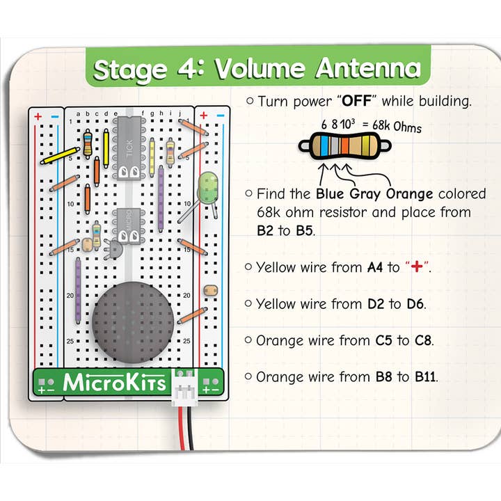 MicroKits - Wholesale DIY Craft Kit - Kids - MicroKits Theremin Kit