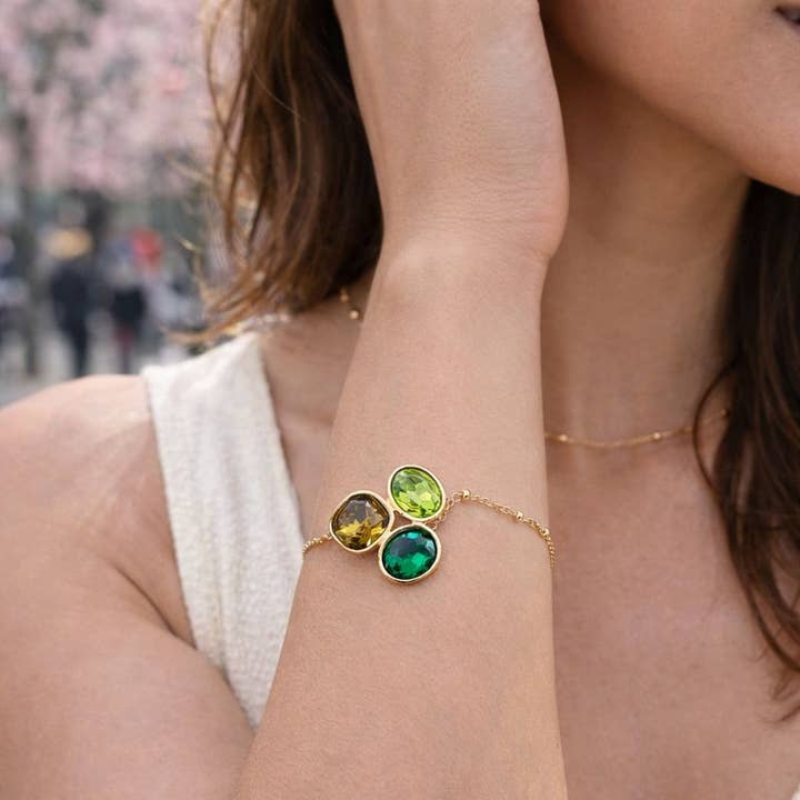 Trendy cabochon bracelet for wholesale by Reference Mode