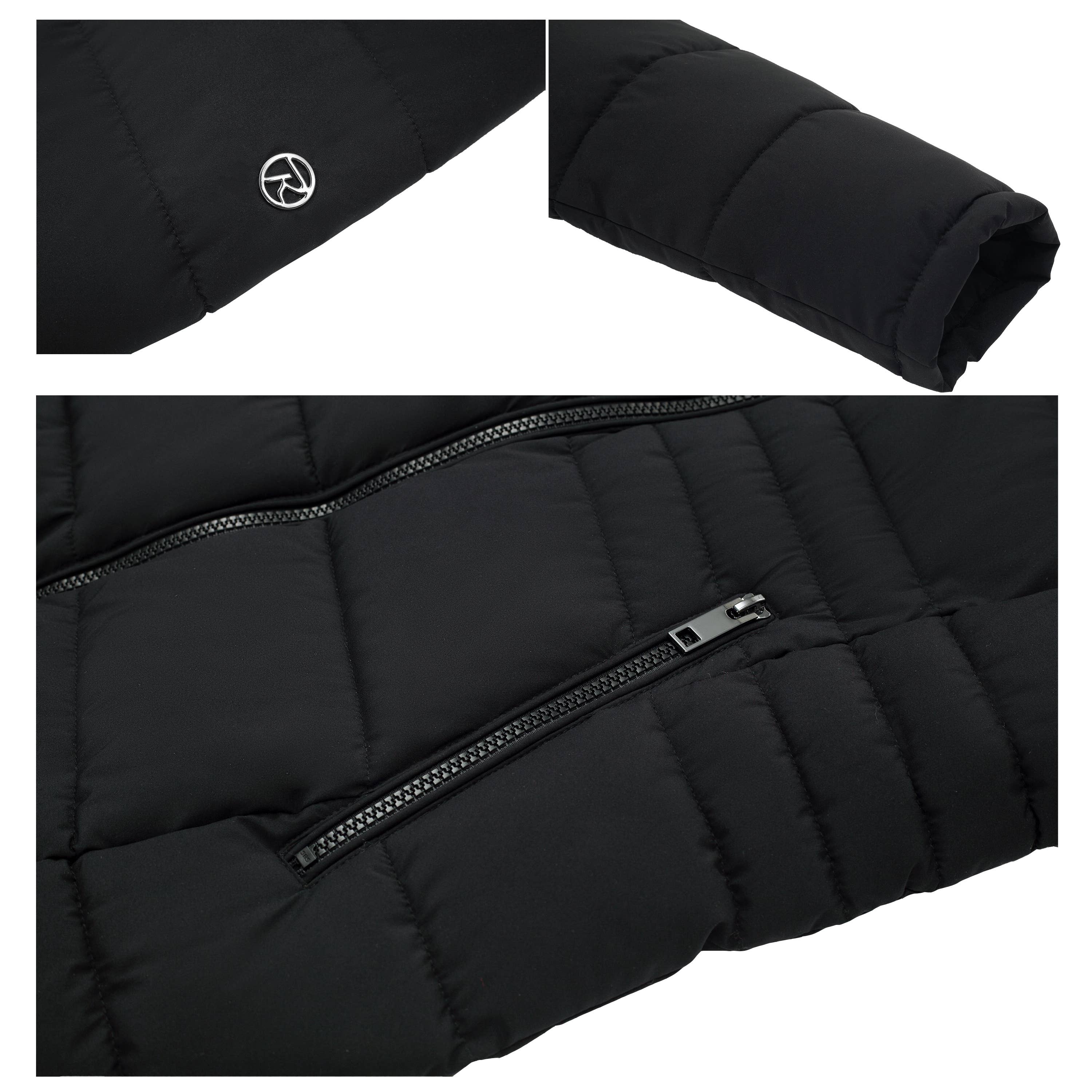 Rokka & Rolla - Wholesale Coat - Women's - Women's Heavy Long Winter Coat Parka Jacket26