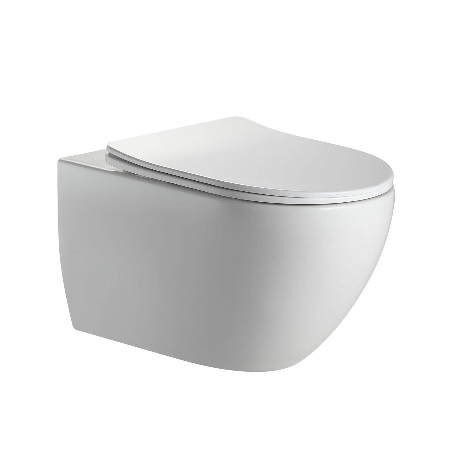 Stilform Handels GmbH - Vente Ensemble d'accessoires pour salle de bain - Toilettes suspendues sans rebord Soho 3.0 blanc brillant avec chasse Whirlflush Tornado et siège super fin0