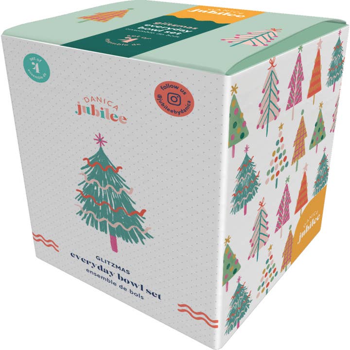 Danica Jubilee - Wholesale Bowl - Glitzmas Christmas Bowls Set of 45