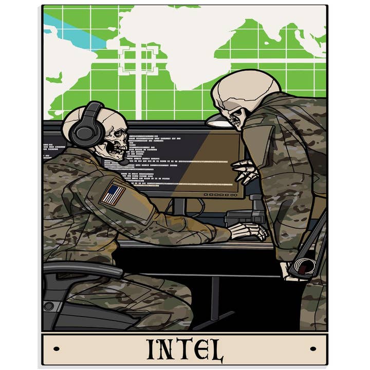Intel Acrylprint voor wholesale door Platoon Daddy LLC