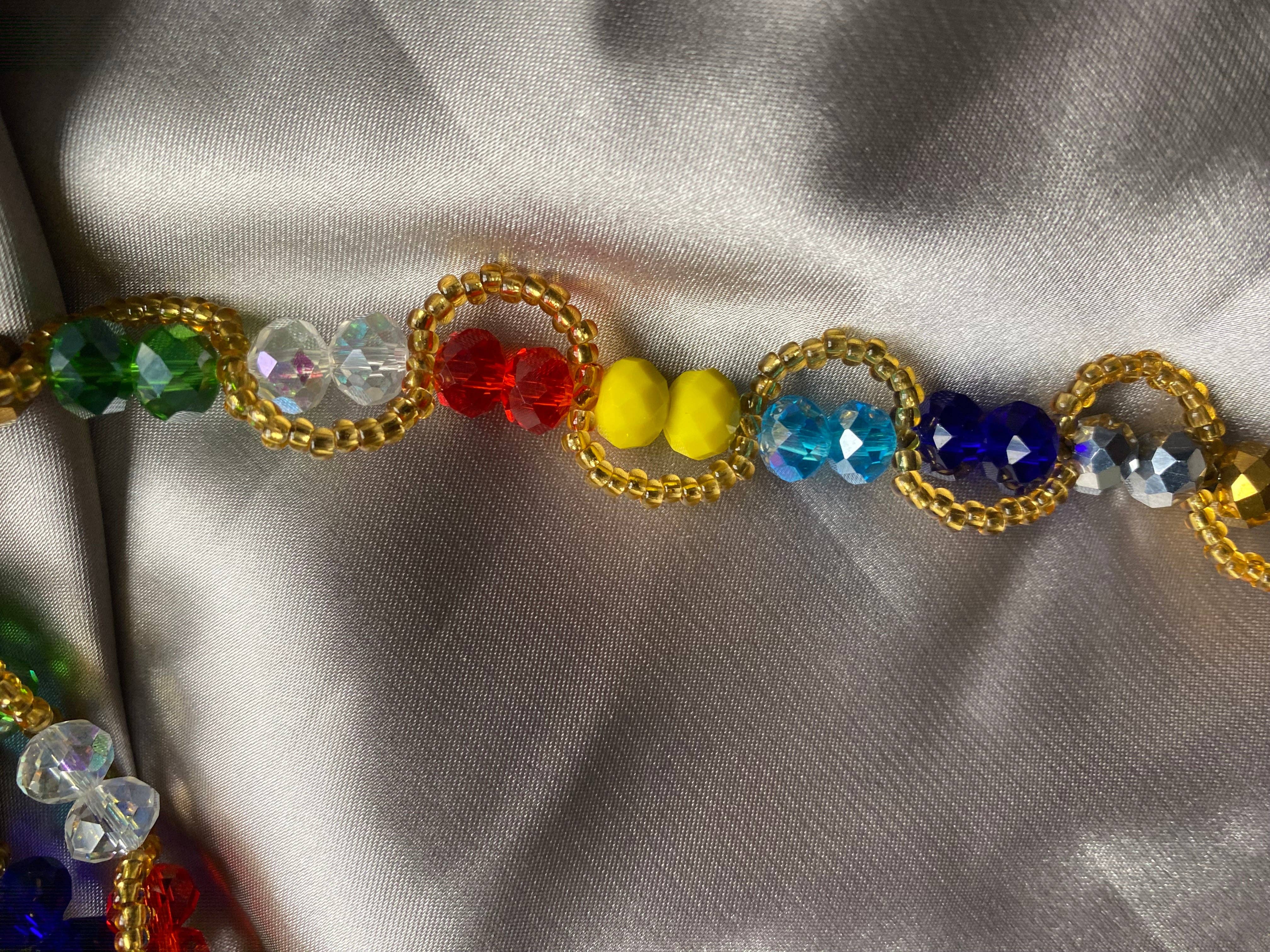 MaddieMayShop – wholesale Beads – Mercy ~ Luxury Crystal Waist Beads/ Clasp only2