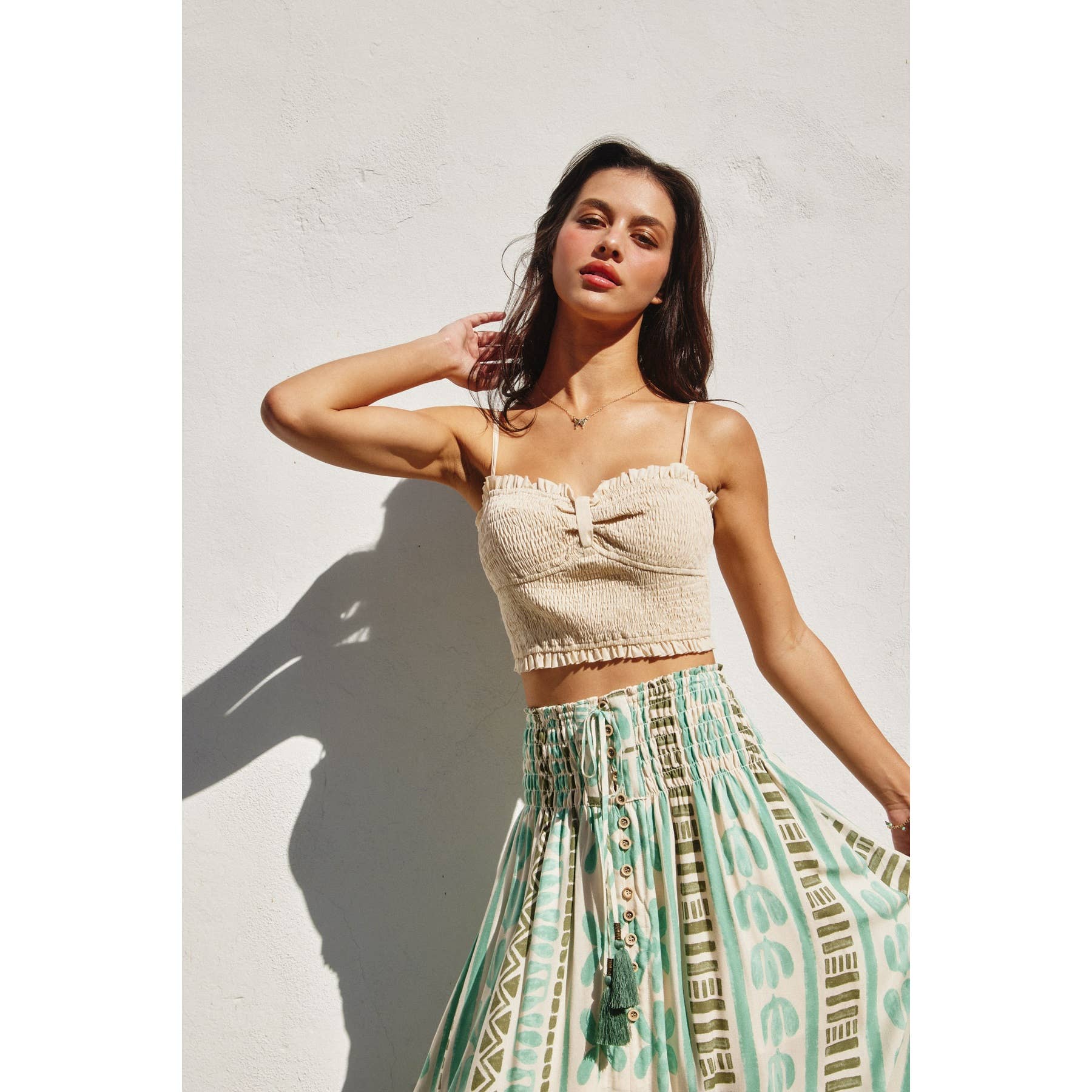 Dress Forum - Wholesale Tank Top - Women's - My Little Smocked Sweetheart Crop Top (1)11