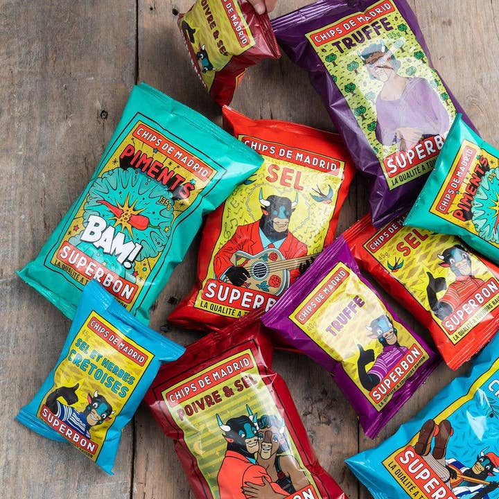 Superbon Chips de Madrid (US) - Wholesale Chips - Chilli (BBQ) Chips 135g MP14