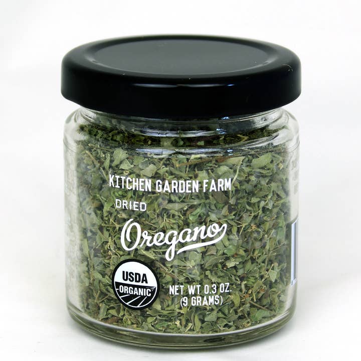 Kitchen Garden Farm - Wholesale Dried Spice - Organic Dried Herbs, Oregano (1 jar)
