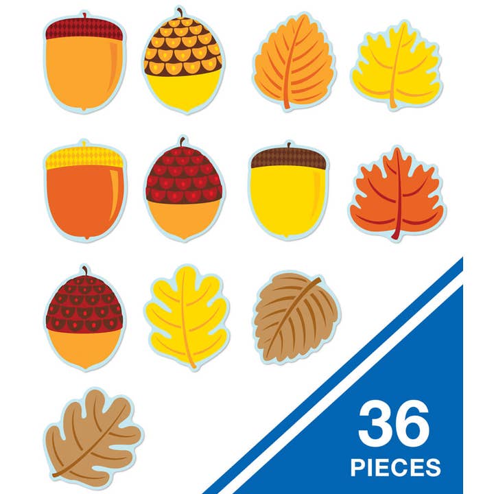 Carson Dellosa Education - Wholesale Cutouts - Leaves & Acorns Cutouts1