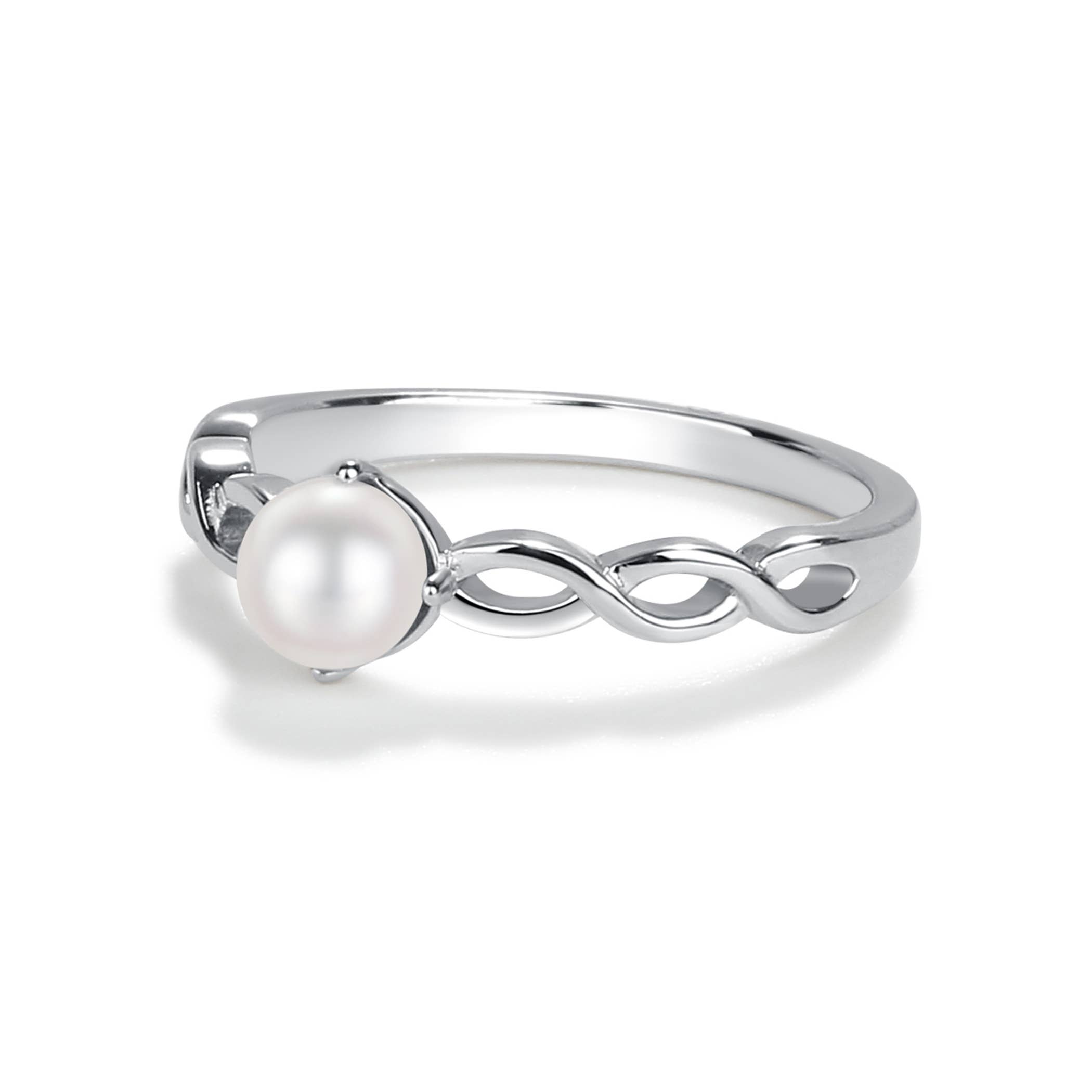 Cherished Moments – Anel de pedra única/solitário por atacado – Anel de bebê de pérolas de água doce de prata esterlina para crianças1