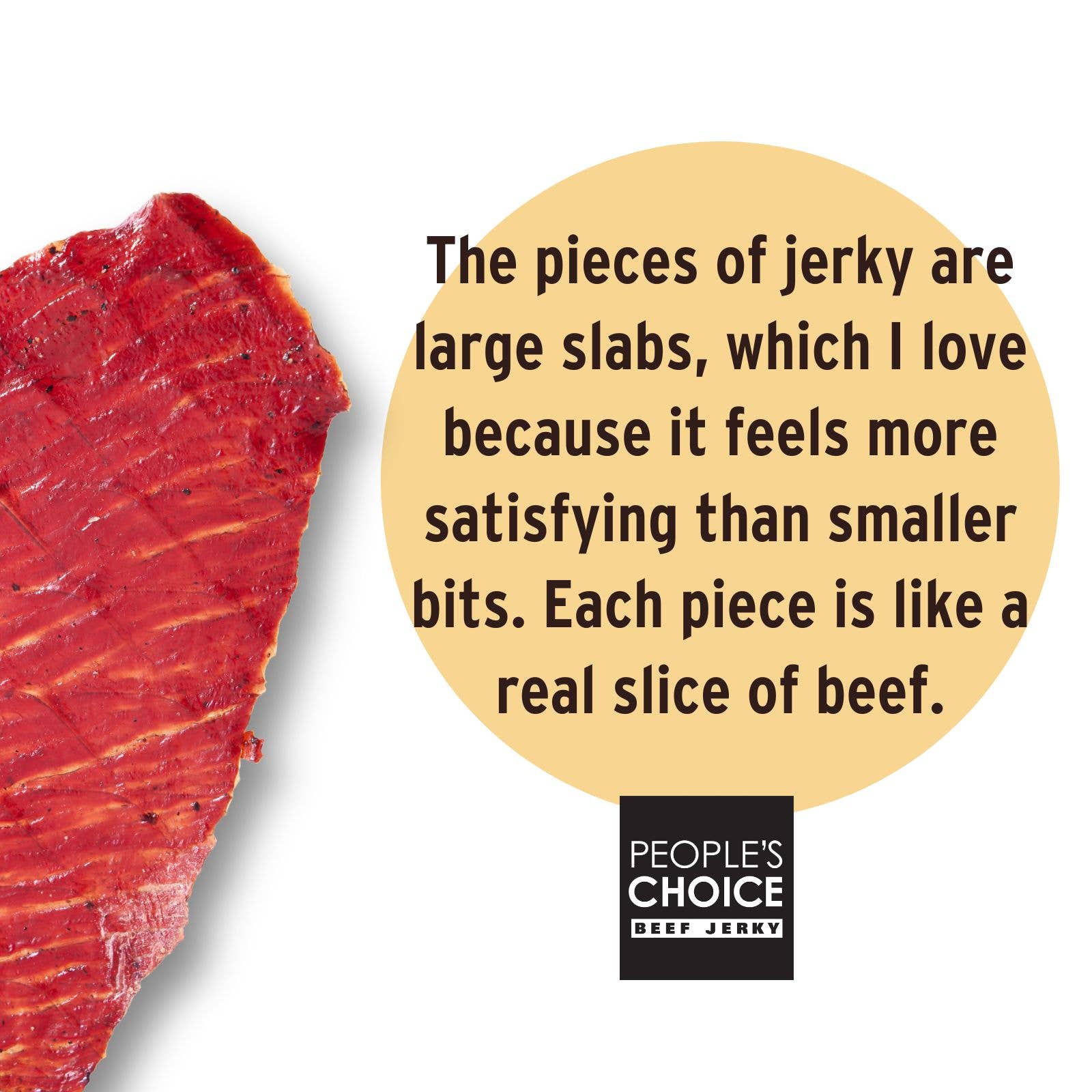 People's Choice Beef Jerky - Wholesale Jerky - Classic - Teriyaki Beef Jerky 3.0oz1