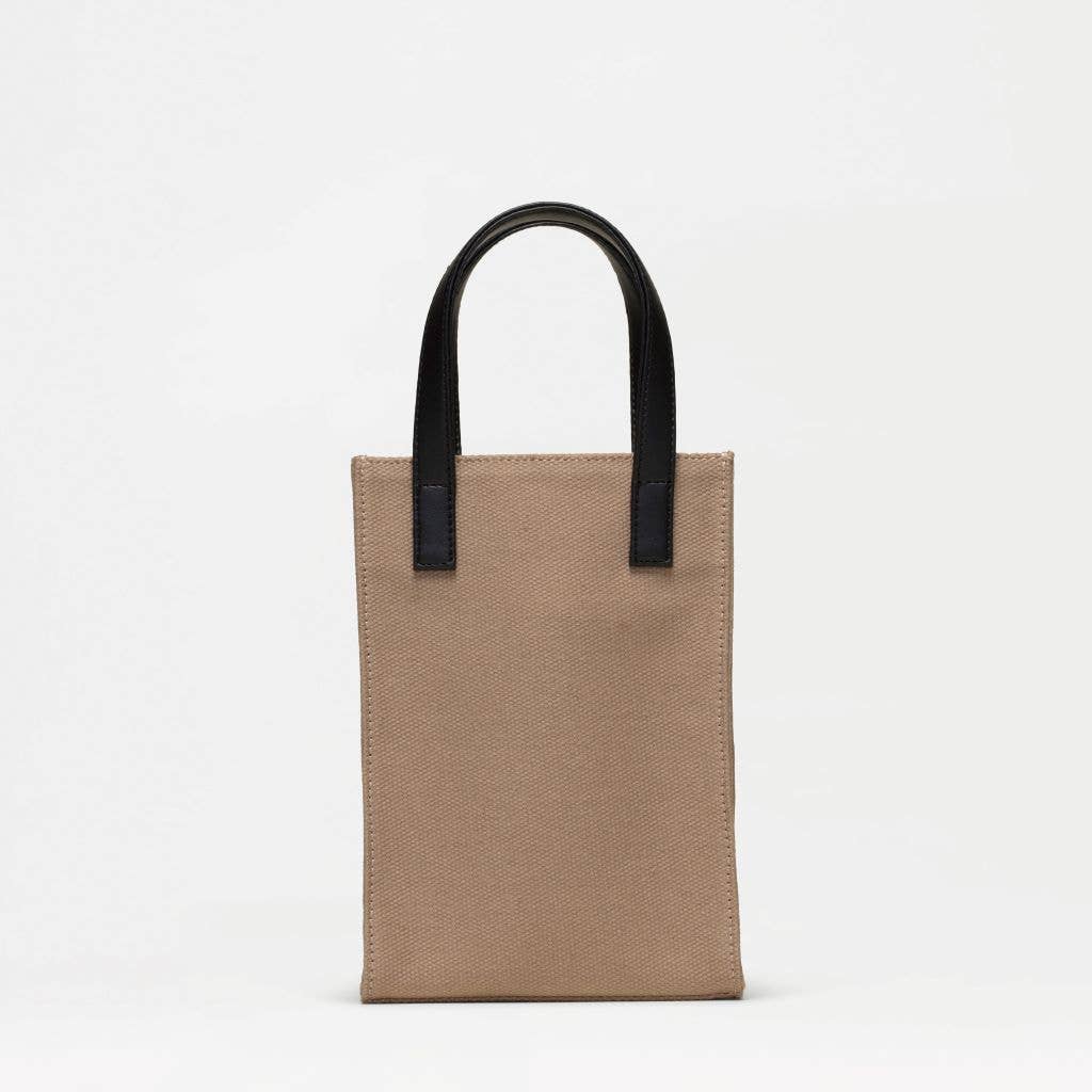 SARELLY SARELLY – Engroshandel Tote bag - Dame – Mini Cargo Tote - Kaktuslæder & lærred16