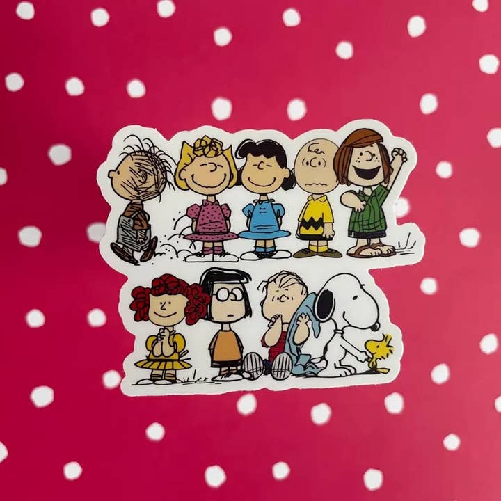 Autocollant en vinyle The Peanut Gang pour la vente par littlevintagetale