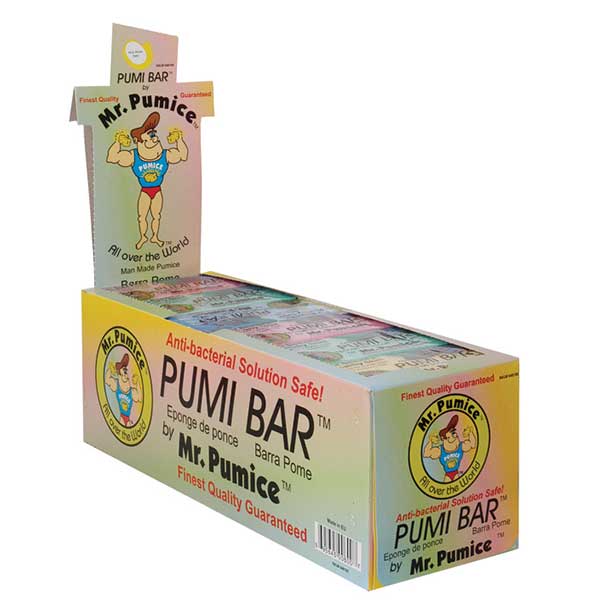 Majestic Wholesale - Wholesale Pumice/exfoliating stone - MR. PUMICE PUMI BAR GREAT FOR HANDS FEET ELBOWS (12PCS)2