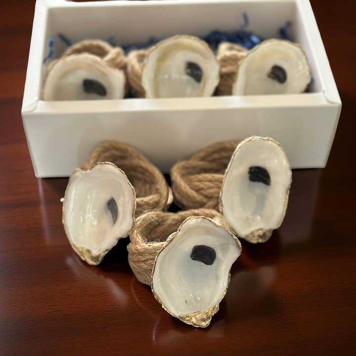 Coastal Shell Napkin Holders for wholesale by Shell Yeah By Jaks LLC