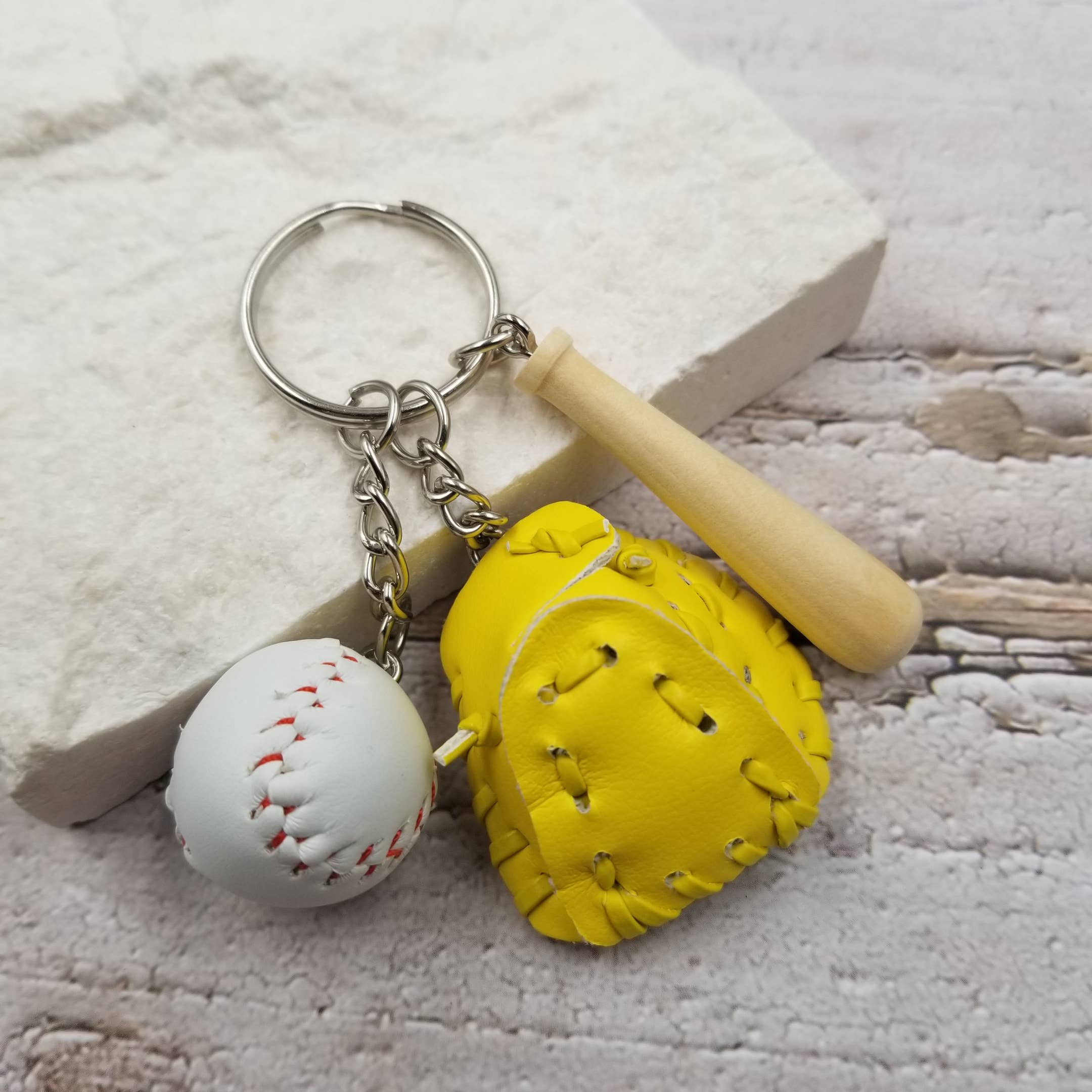 Treasure Wholesale - Vendita all'ingrosso Portachiavi - Donna - Portachiavi da baseball | Miglior regalo7