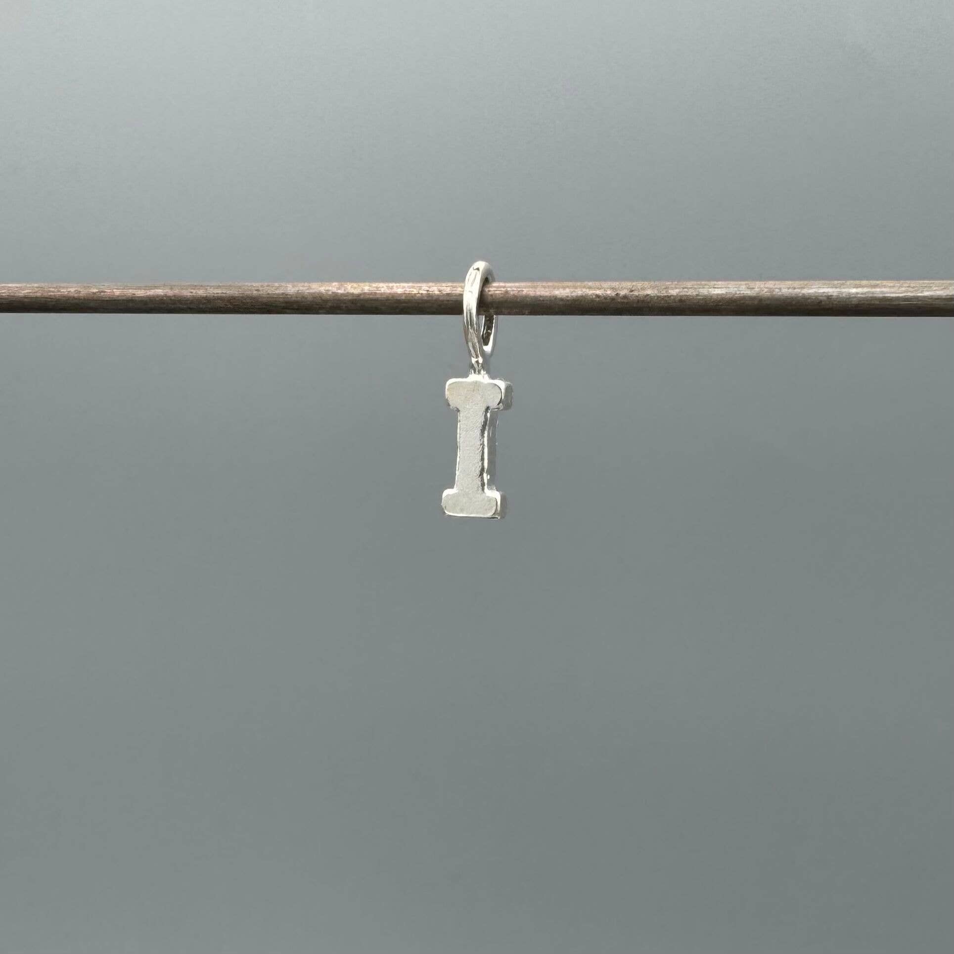 Something Silver - Wholesale Individual Charm/Pendant - Perfect Little Block Letter Initial Charm35