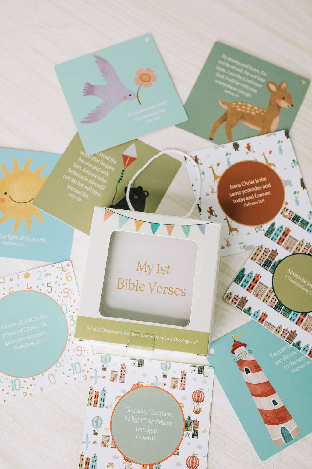 Tiny Theologians - Wholesale Learning Cards - Kids & Baby - My First Bible Verses32