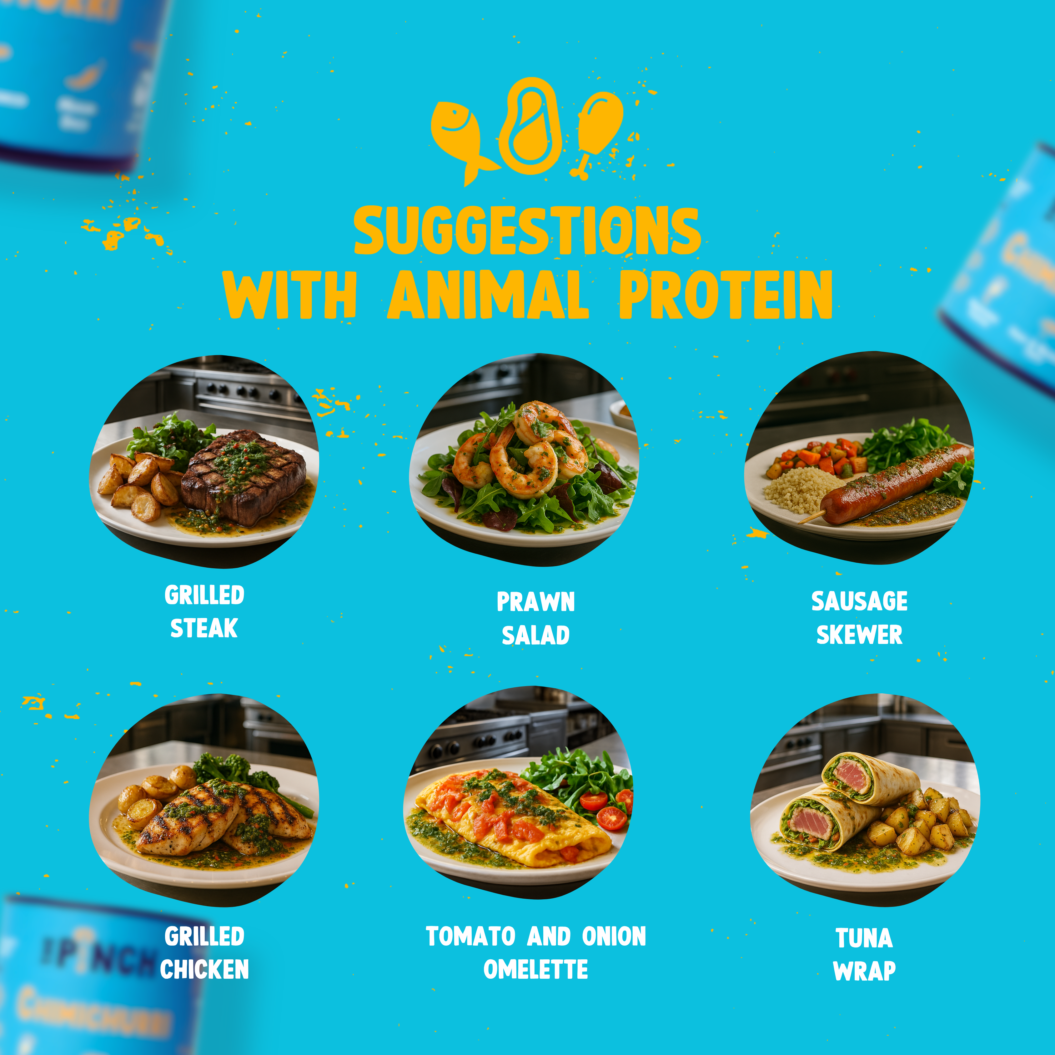 The Pinch - World Spice Blends - Wholesale Dried Spice Mix - Chimichurri - 45g5