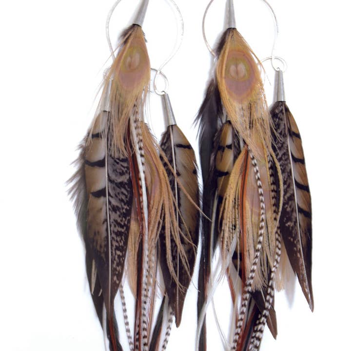 Buffy Earrings for wholesale by Ruby Feathers France