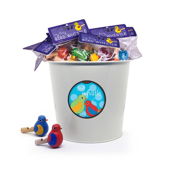 Jack Rabbit Creations - Wholesale Wood toy – Child - Itty Bitty Bird Whistles Refill - Set of 401