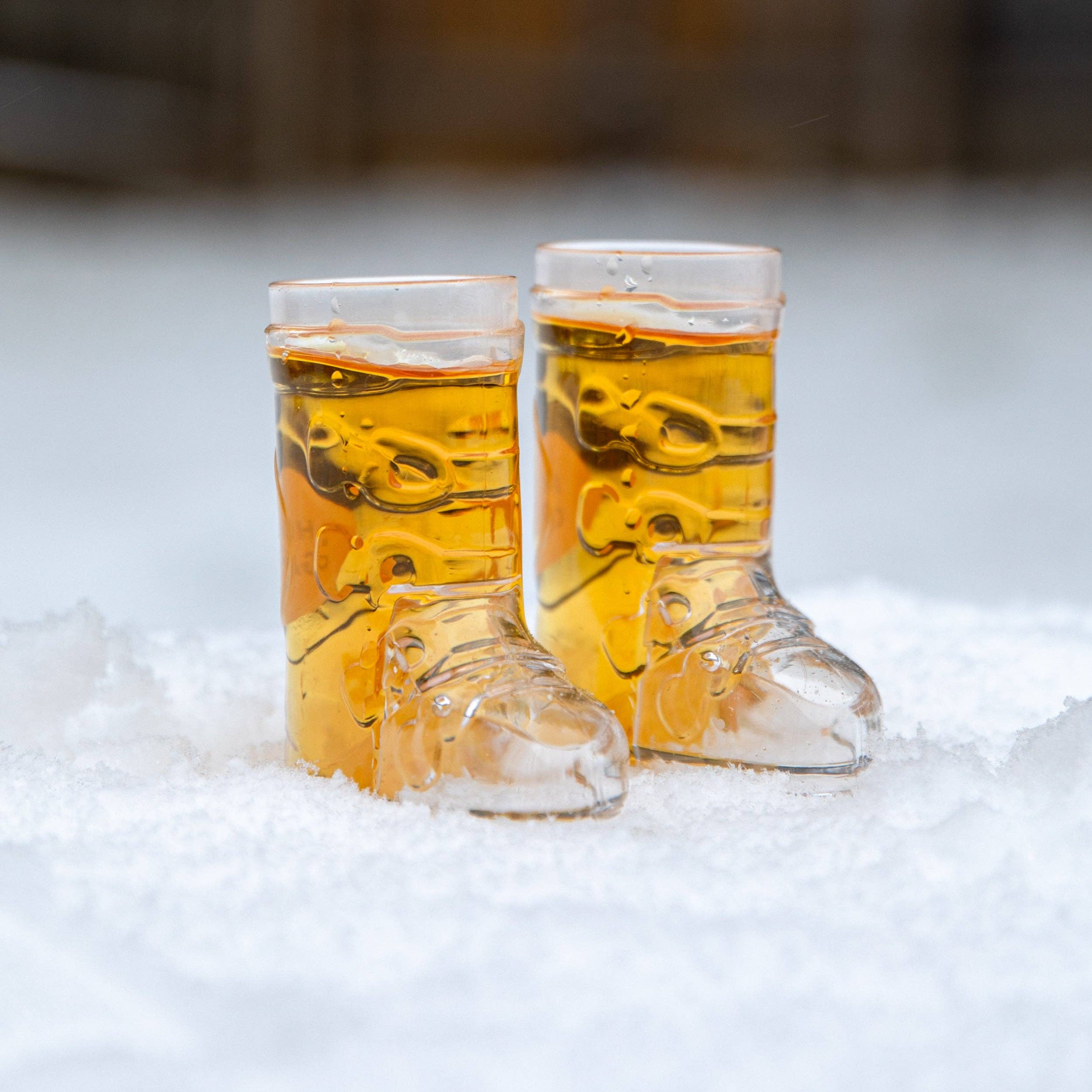 Ski House Games - Wholesale Shot Glass - Ski Boot Shot Glasses (Set of 2)1