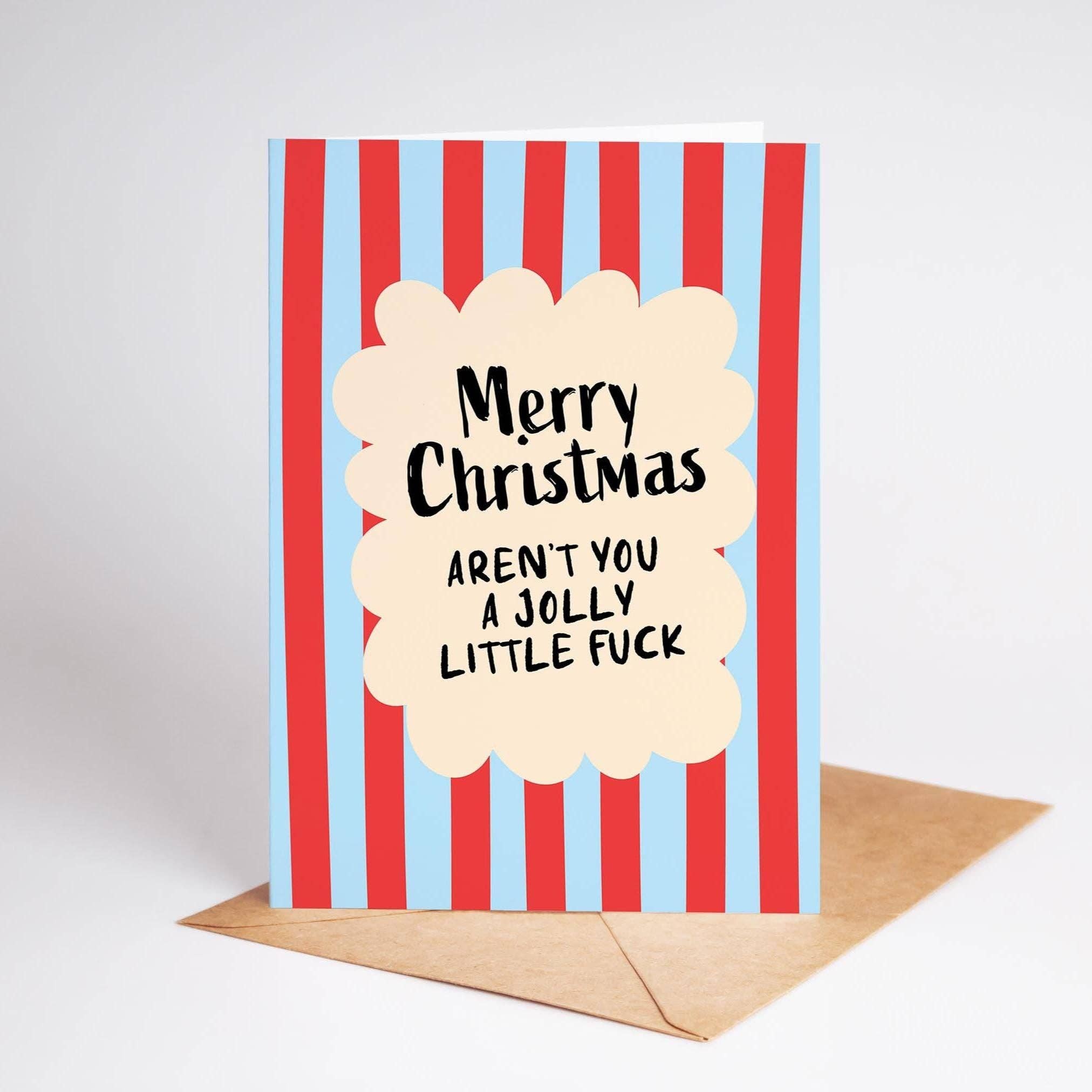 PulpKo – wholesale Julkort – Är du inte ett glatt litet fan julkort?1