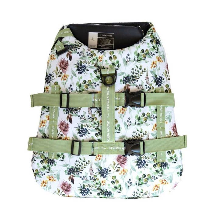 Stylish Hound - Wholesale Pet Jacket - Dog - Evergreen Dog Swim Jacket