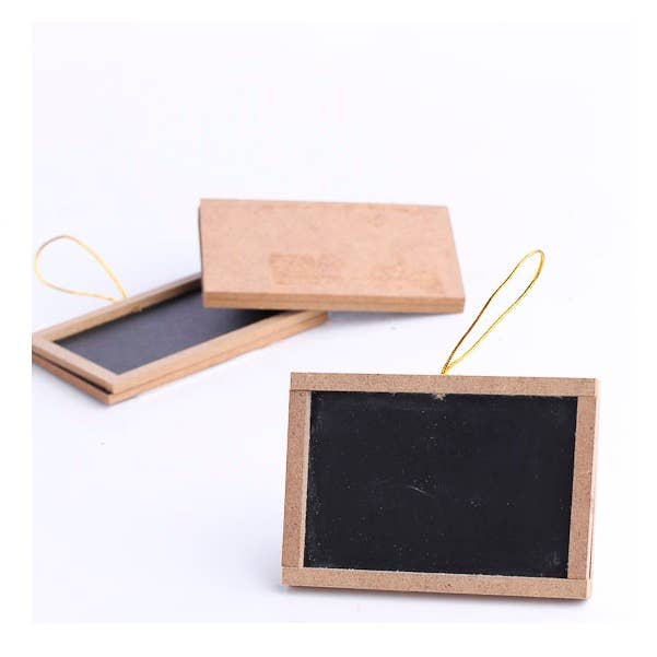 Factory Direct Craft - Wholesale Plant Pot - 2" x 3" Mini Chalkboards (Pack of 3)4