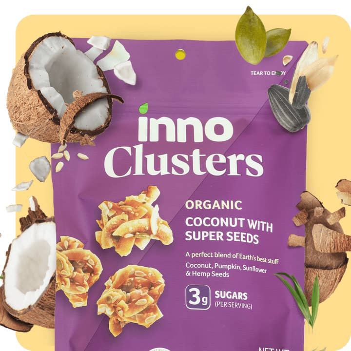 Inno Foods - Wholesale Fruit Snacks - Keto Clusters with Superseeds