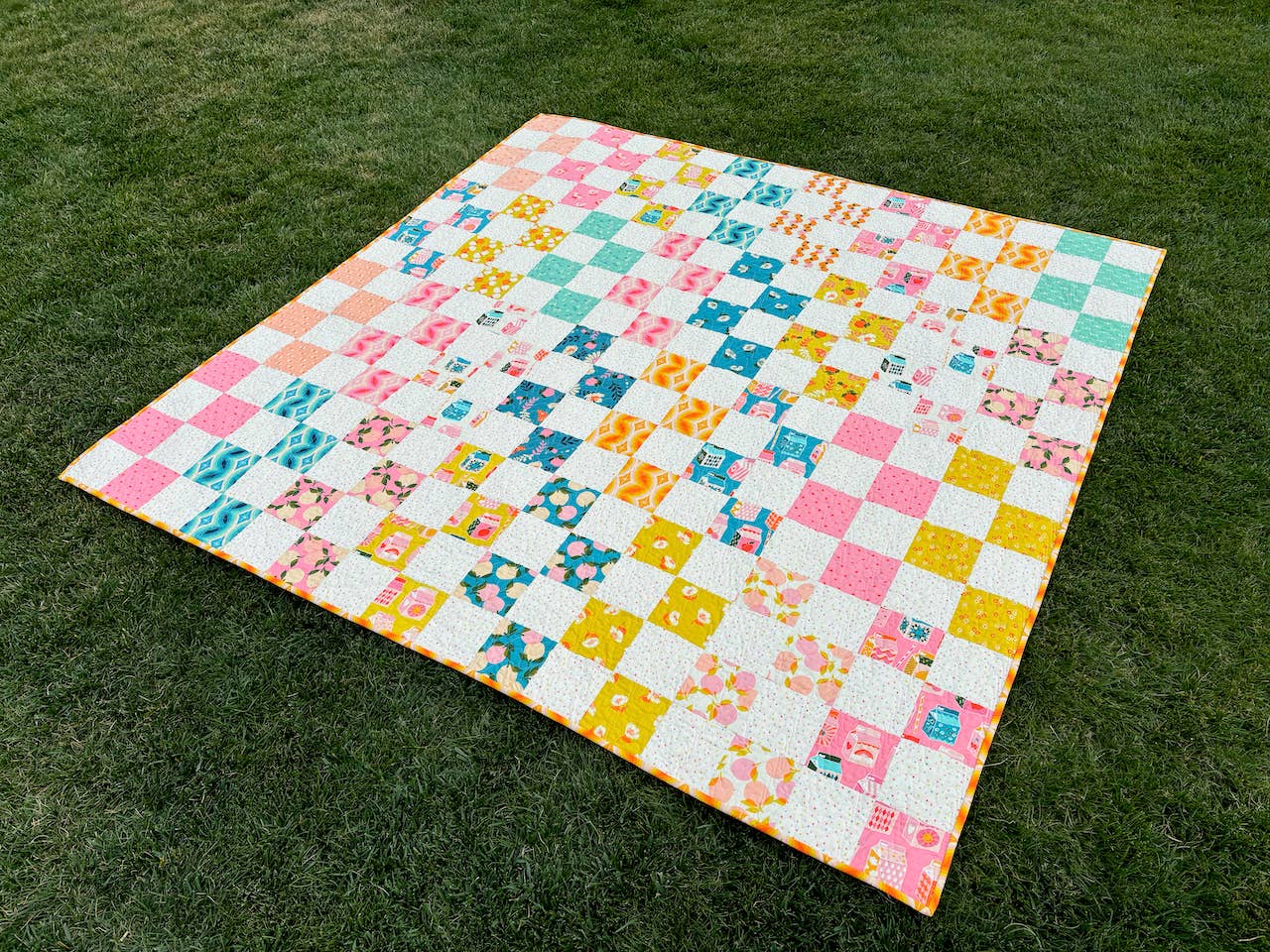 AllisonRamsing.com - Wholesale Craft Supplies - Layer Cake Squared Quilt Pattern - Printed3