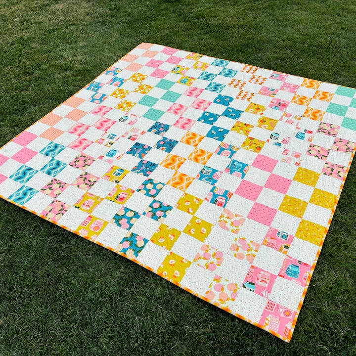 AllisonRamsing.com - Wholesale Craft Supplies - Layer Cake Squared Quilt Pattern - Printed3