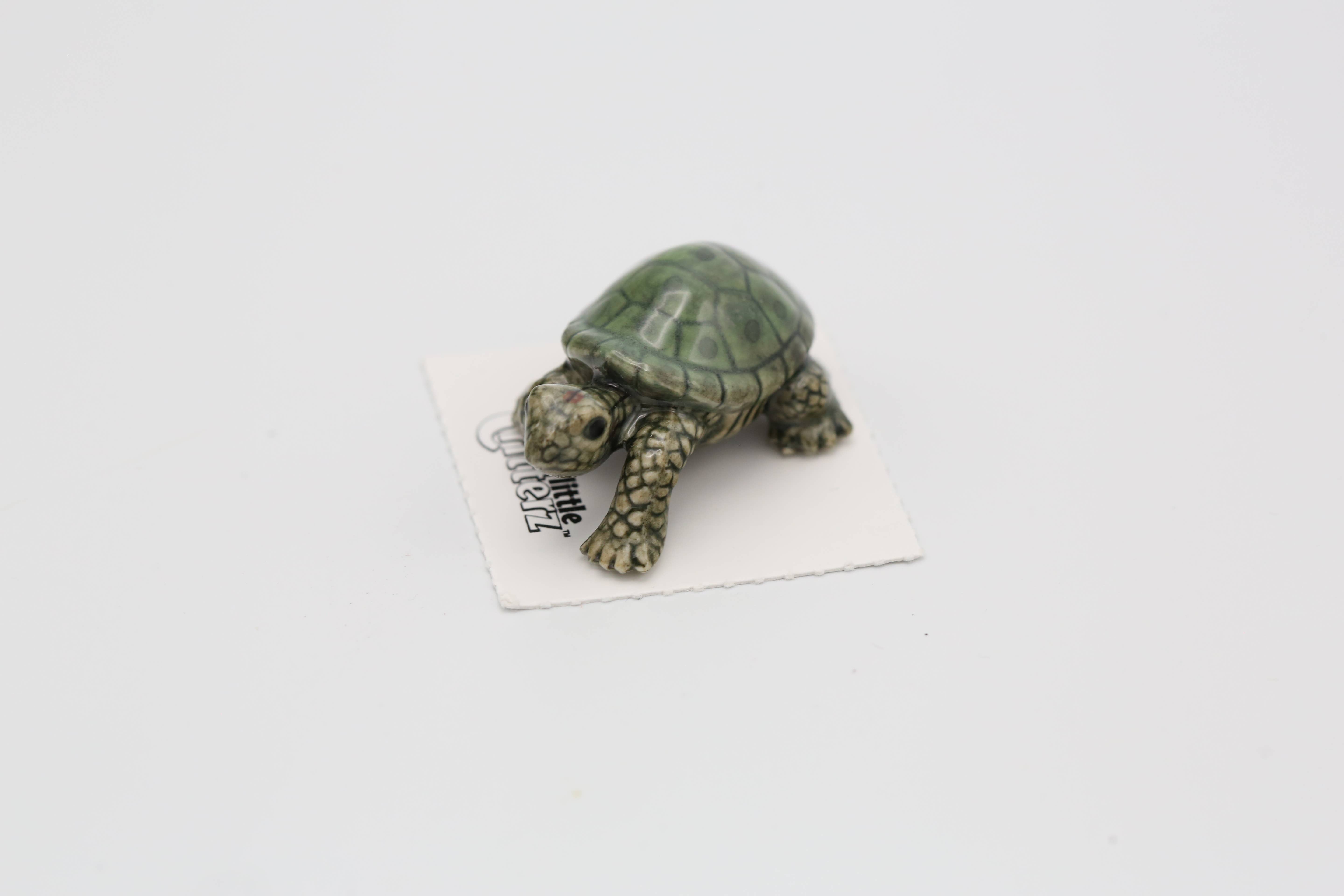 Little Critterz - Wholesale Decorative Figurine - Ras Garden Turtle Porcelain Miniature1