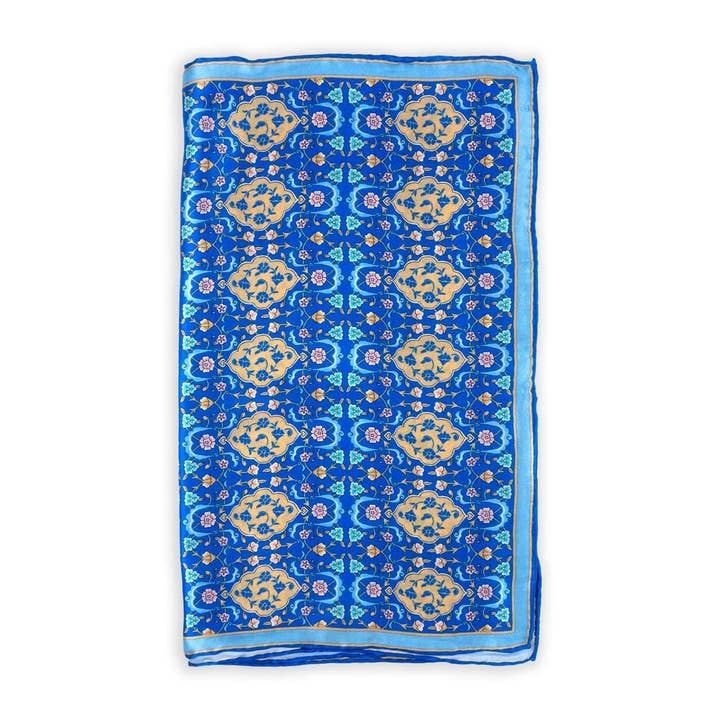 Women's Satin Silk Scarf Turkish Vegetable for wholesale by Hamzah