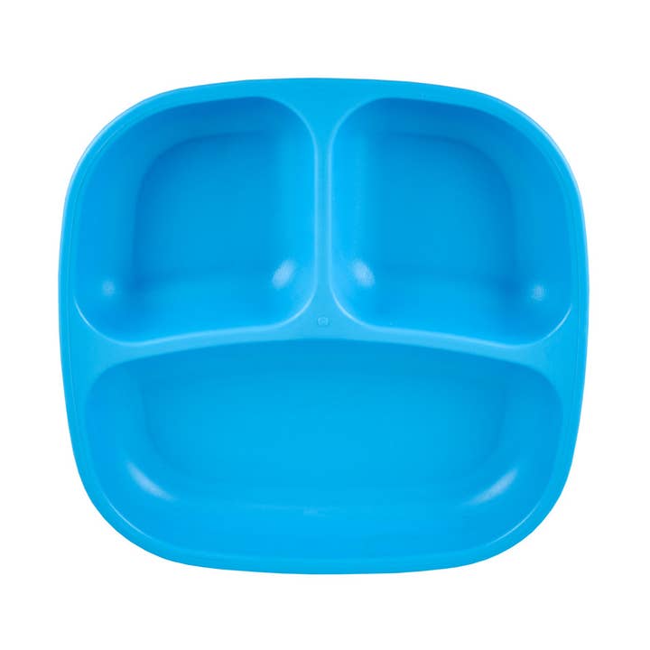 The World of Good - Wholesale Dinner plate – Kids & Baby - Re-Play Divided Plate - Sky Blue0